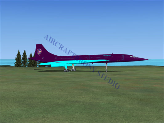 School Friendship Aerospatiale Concorde (Digital Image) Digital Image