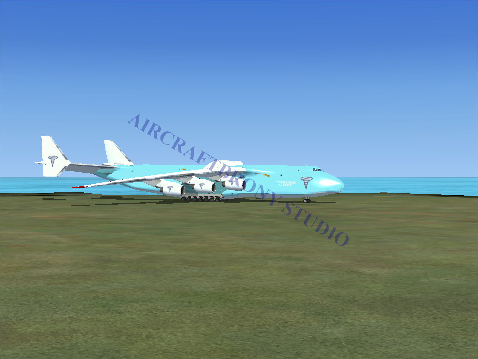 Screwloose Screwy Antonov 225 (Digital Image) Digital Image