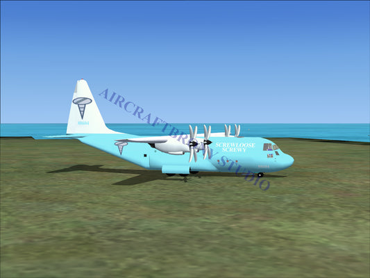 Screwloose Screwy Lockheed C-130 (Digital Image) Digital Image