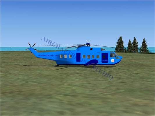 Seaquestria-Mt Aris Sikorsky S-61N (Digital Image) Digital Image