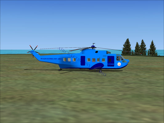 Seaquestria-Mt Aris Sikorsky S-61N (Digital Image) Digital Image