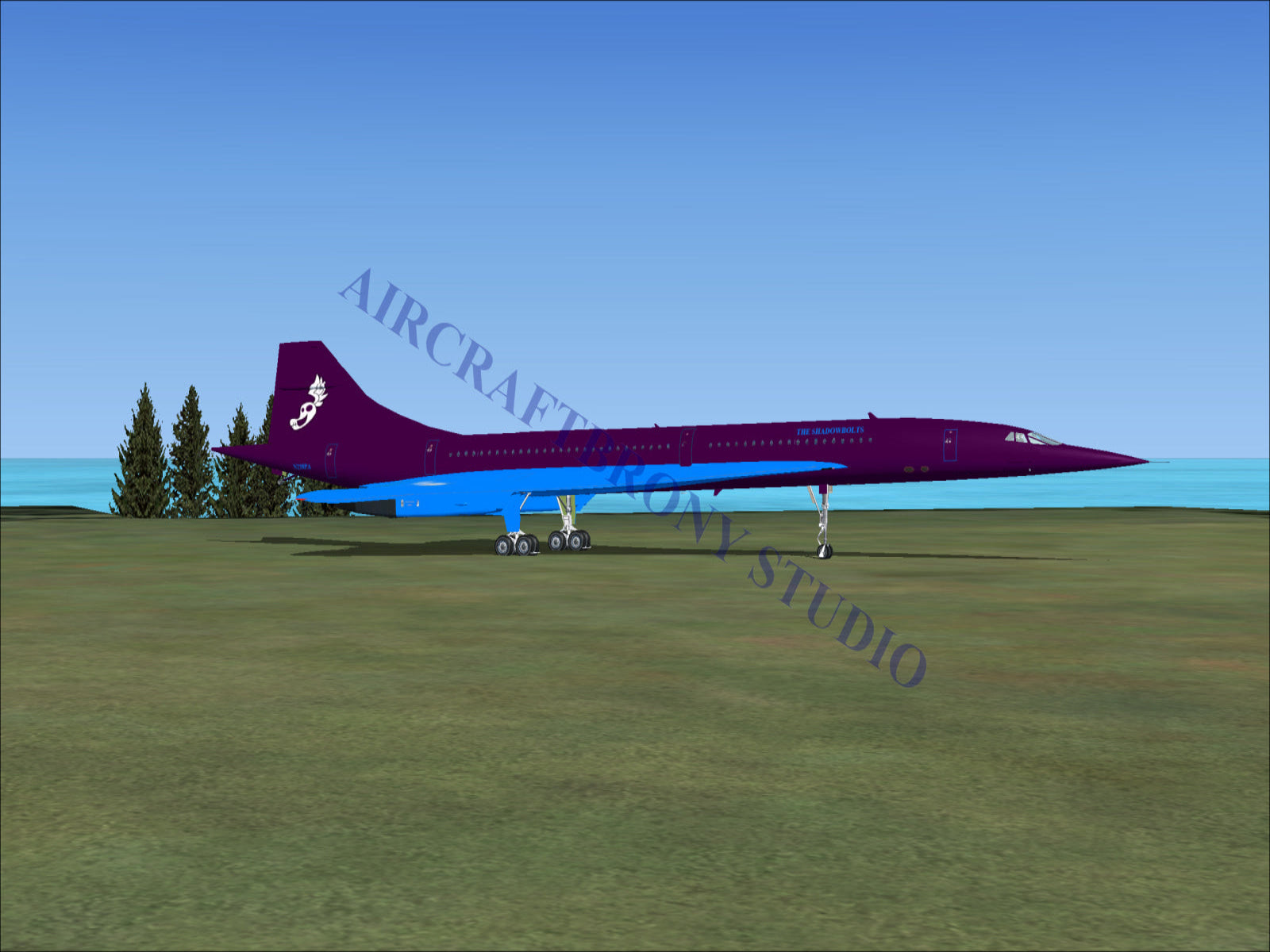 Shadowbolts Aerospatiale Concorde (Digital Image) Digital Image