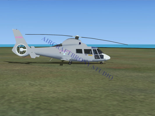 Silver Spoon Aerospatiale HH65 Dolphin (Digital Image) Digital Image