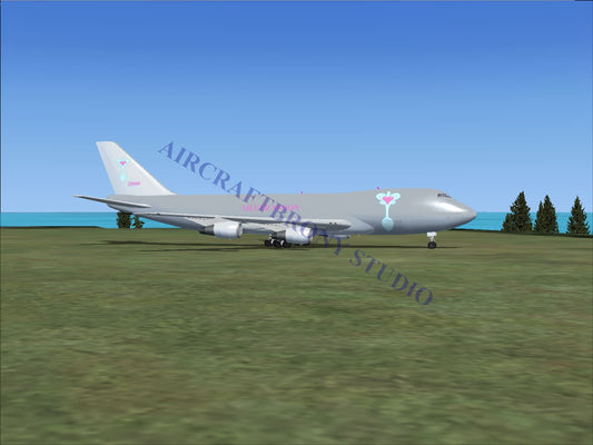 Silver Spoon Boeing 747-200 (Digital Image) Digital Image