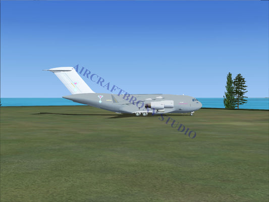 Silver Spoon Boeing C-17 (Digital Image) Digital Image