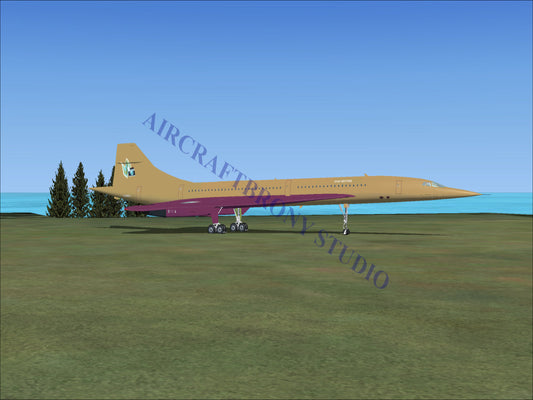 Snap Shutter Aerospatiale Concorde (Digital Image) Digital Image