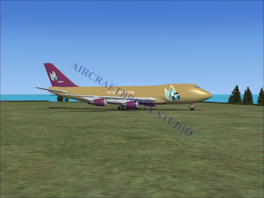 Snap Shutter Boeing 747-200 (Digital Image) Digital Image