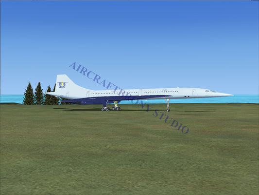 Soarin Aerospatiale Concorde (Digital Image) Digital Image