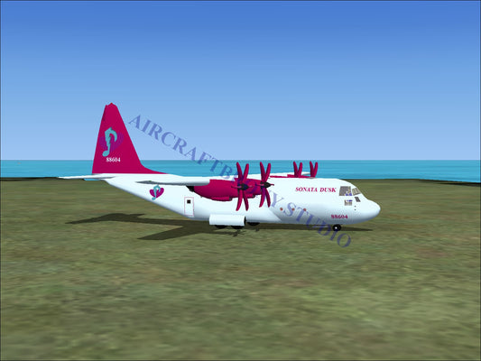 Sonata Dusk Lockheed C-130 (Digital Image) Digital Image