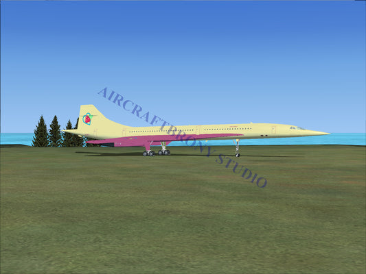 Sour Sweet Aerospatiale Concorde (Digital Image) Digital Image