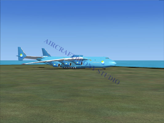 Spring Rain Antonov 225 (Digital Image) Digital Image