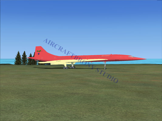 Sprout Cloverleaf Aerospatiale Concorde (Digital Image) Digital Image