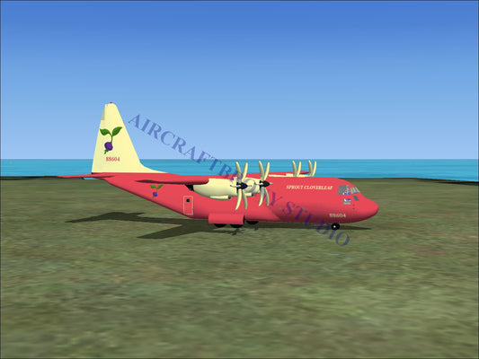 Sprout Cloverleaf Lockheed C-130 (Digital Image) Digital Image