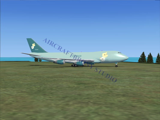 Stage Boeing 747-200 (Digital Image) Digital Image