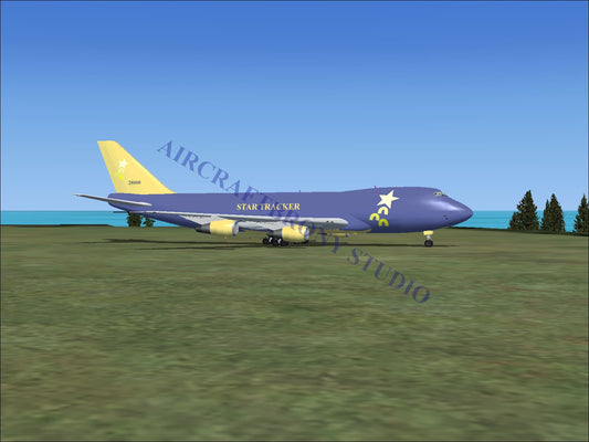 Star Tracker Boeing 747-200 (Digital Image) Digital Image