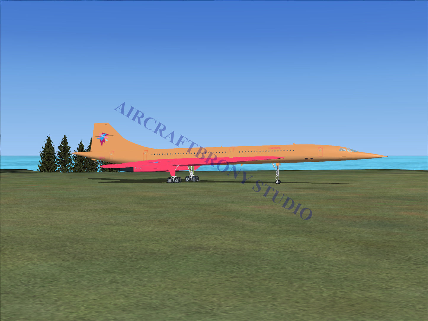 Starstreak Aerospatiale Concorde (Digital Image) Digital Image