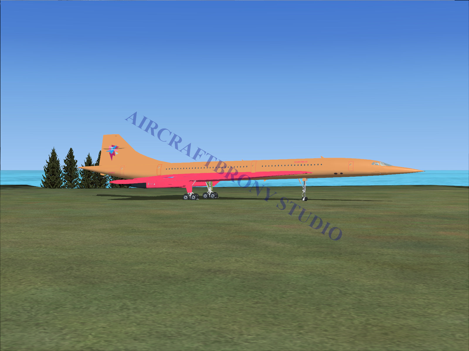 Starstreak Aerospatiale Concorde (Digital Image) Digital Image