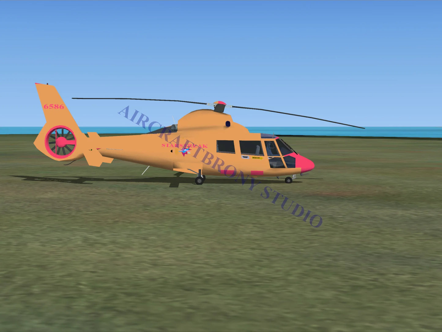 Starstreak Aerospatiale HH65 Dolphin (Digital Image) Digital Image