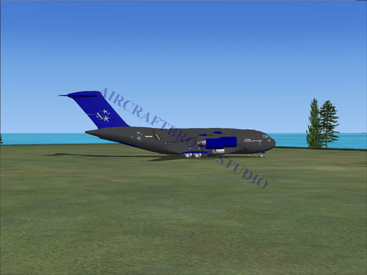 Starswirl The Bearded Boeing C-17 (Digital Image) Digital Image