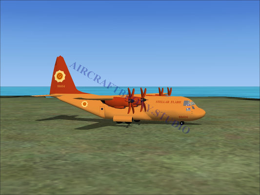 Stellar Flare Lockheed C-130 (Digital Image) Digital Image