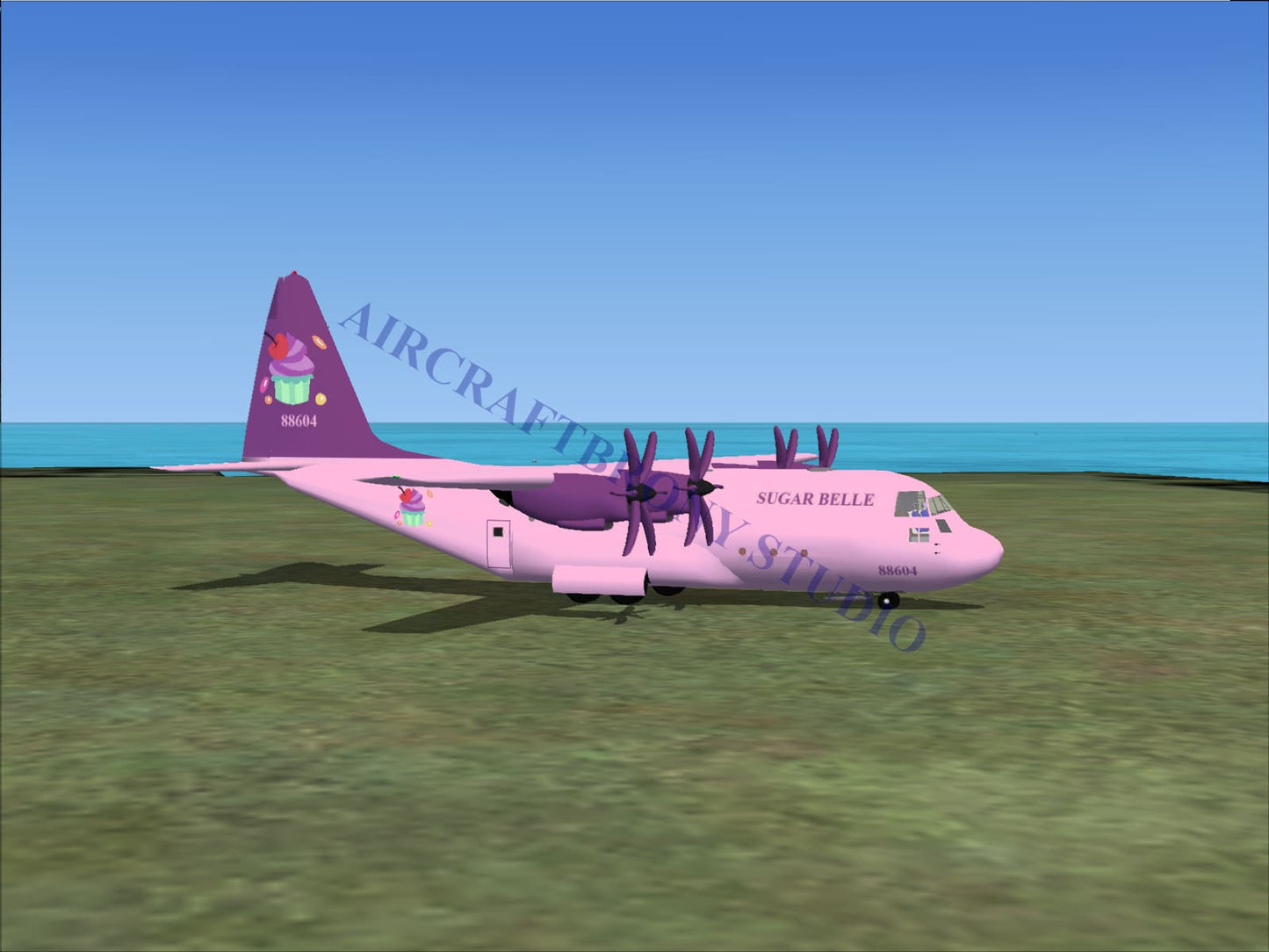 Sugar Belle Lockheed C-130 (Digital Image) Digital Image