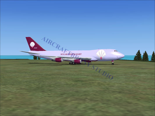 Sugar Moonlight Boeing 747-200 (Digital Image) Digital Image