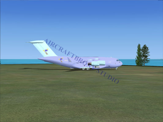 Sugarcoat Boeing C-17 (Digital Image) Digital Image