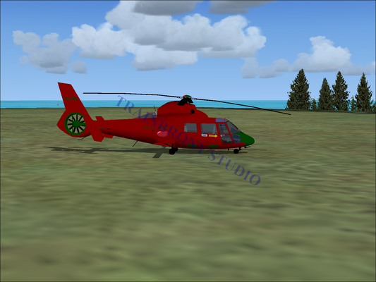 Sweet Apple Acres Aerospatiale HH65 Dolphin (Digital Image) Digital Image