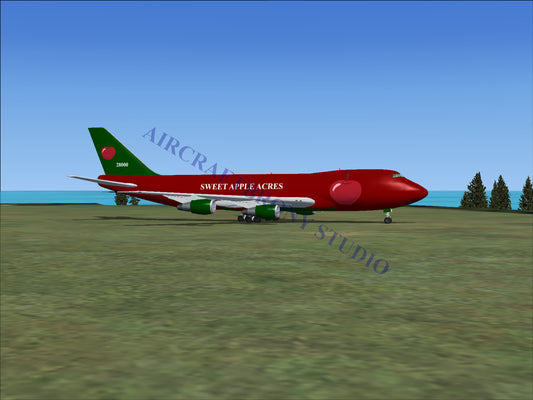 Sweet Apple Acres Boeing 747-200 (Digital Image) Digital Image