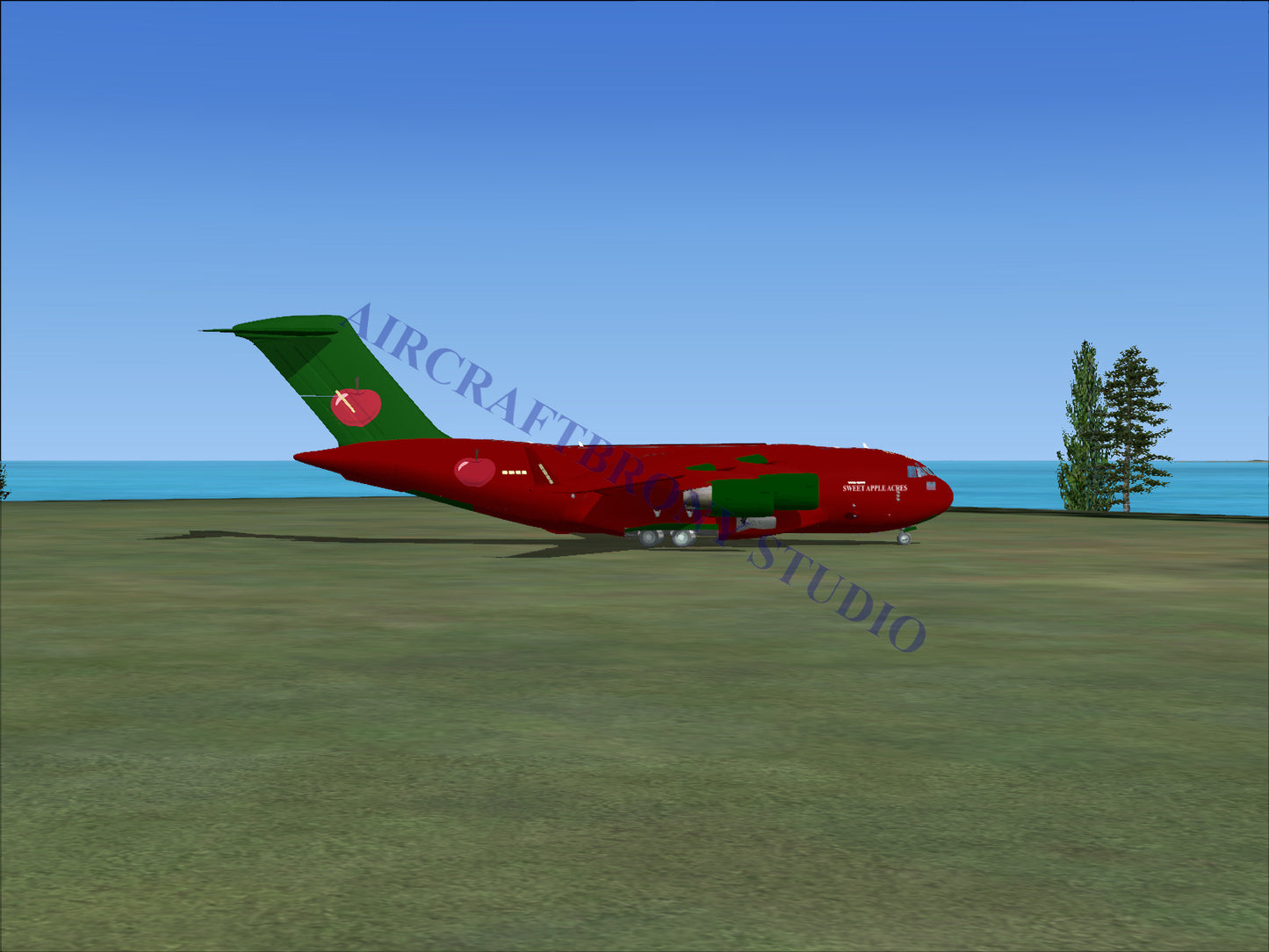 Sweet Apple Acres Boeing C-17 (Digital Image) Digital Image