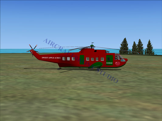 Sweet Apple Acres Sikorsky S-61N (Digital Image) Digital Image