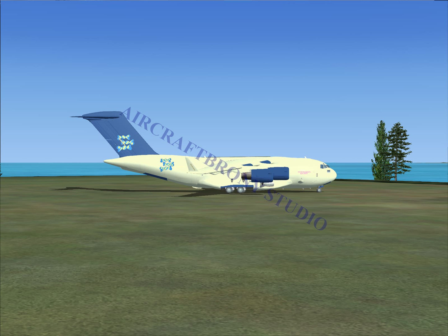 Sweetie Drops/Bon-Bon Boeing C-17 (Digital Image) Digital Image