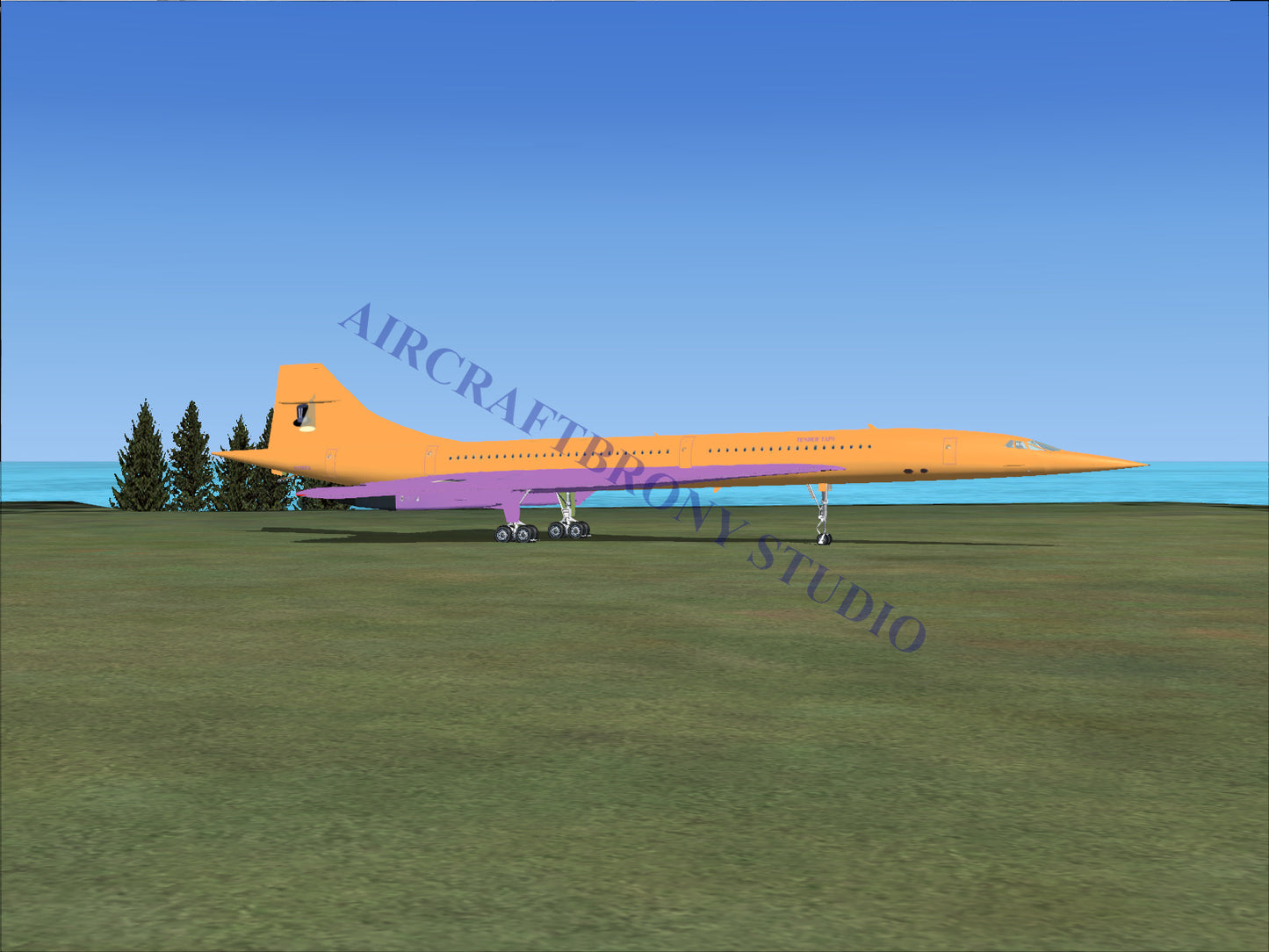 Tender Taps Aerospatiale Concorde (Digital Image) Digital Image