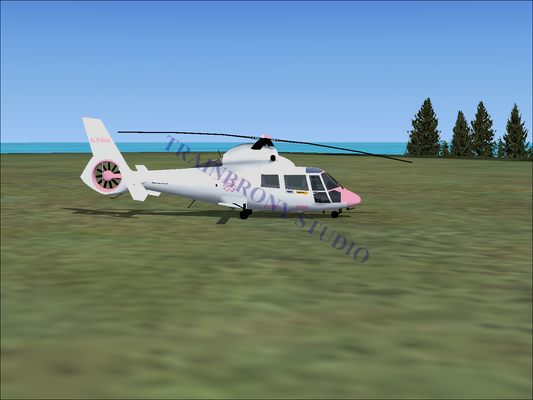 The Dreamlands (Snuzzle) Aerospatiale HH65 Dolphin (Digital Image) Digital Image