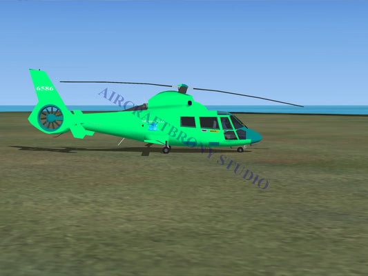 Thunder Flap (G5) Aerospatiale HH65 Dolphin (Digital Image) Digital Image