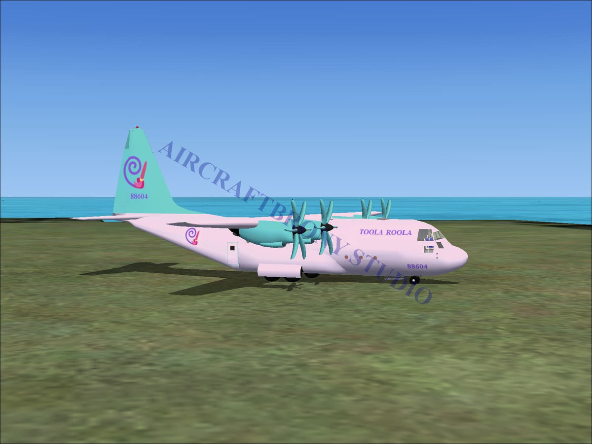 Ubad Roola Toola Roola Lockheed C-130 (Digital Image) – Aircraftbrony Studio