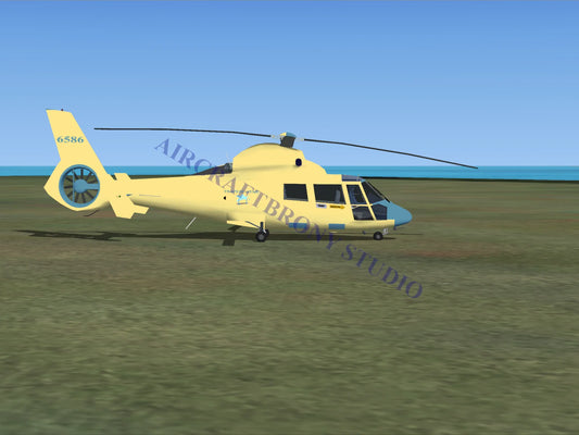 Trapeze Star Aerospatiale HH65 Dolphin (Digital Image) Digital Image