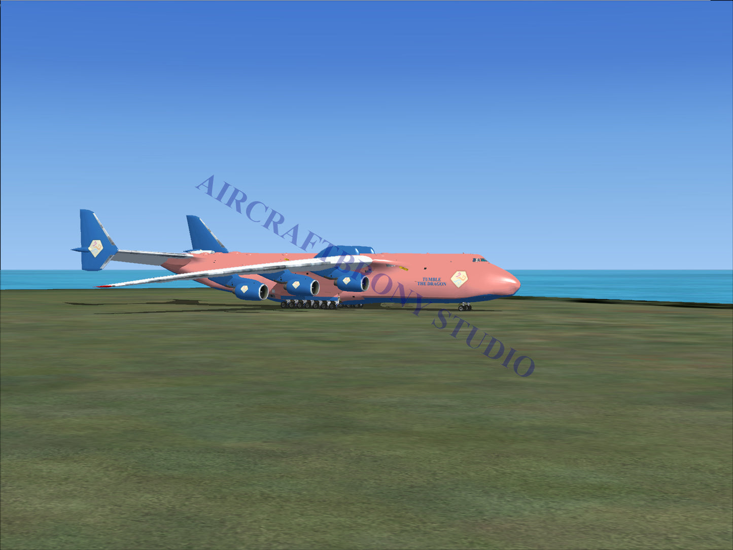Tumble The Dragon Antonov 225 (Digital Image) Digital Image