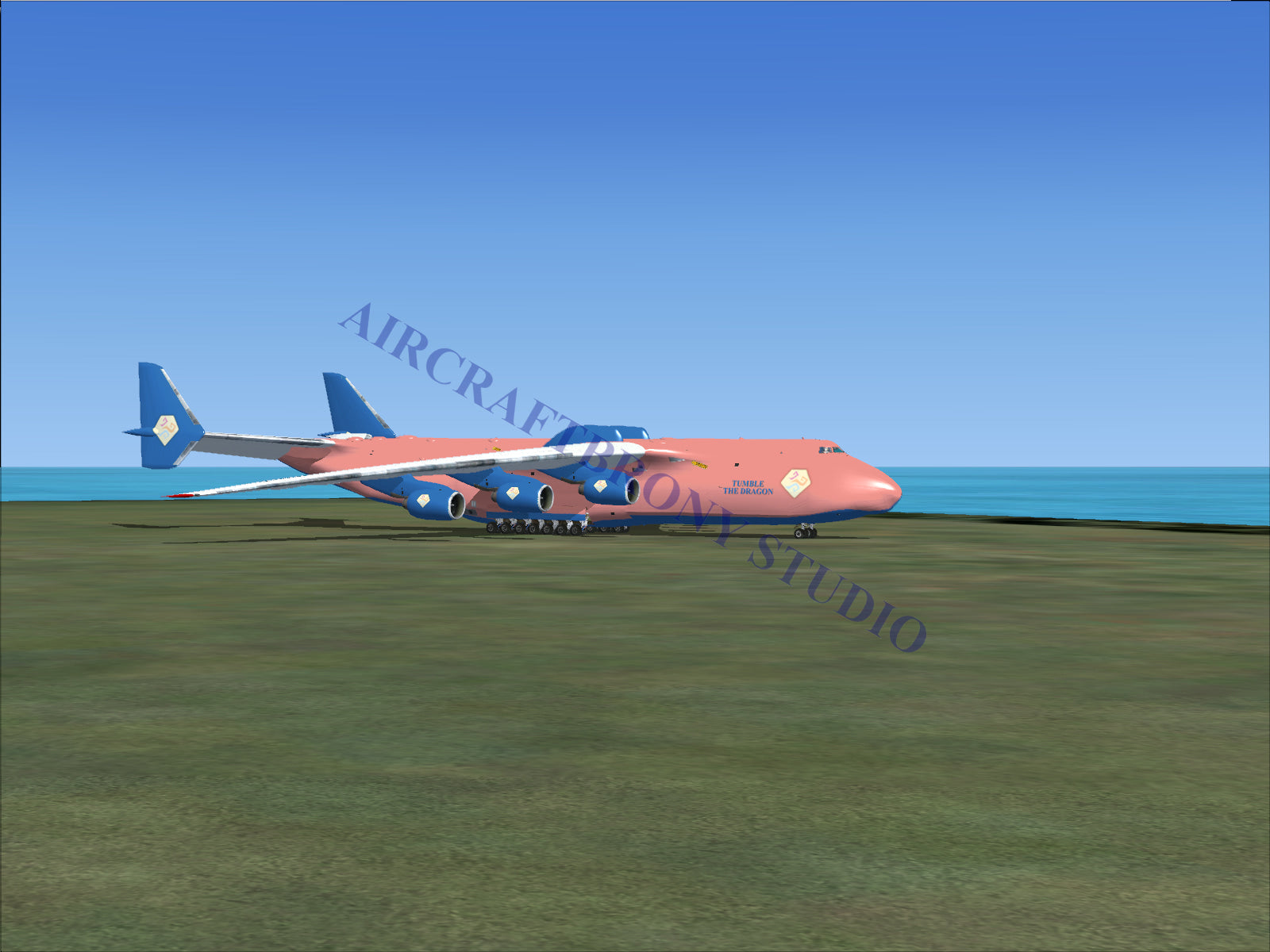 Tumble The Dragon Antonov 225 (Digital Image) Digital Image