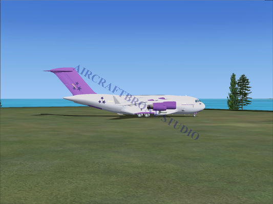 Twilight Velvet Sparkle Boeing C-17 (Digital Image) Digital Image