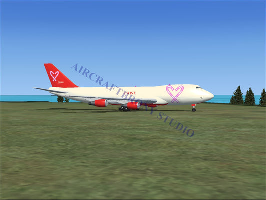 Twist Boeing 747-200 (Digital Image) Digital Image