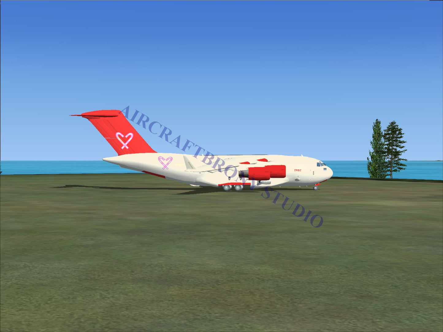 Twist Boeing C-17 (Digital Image) Digital Image