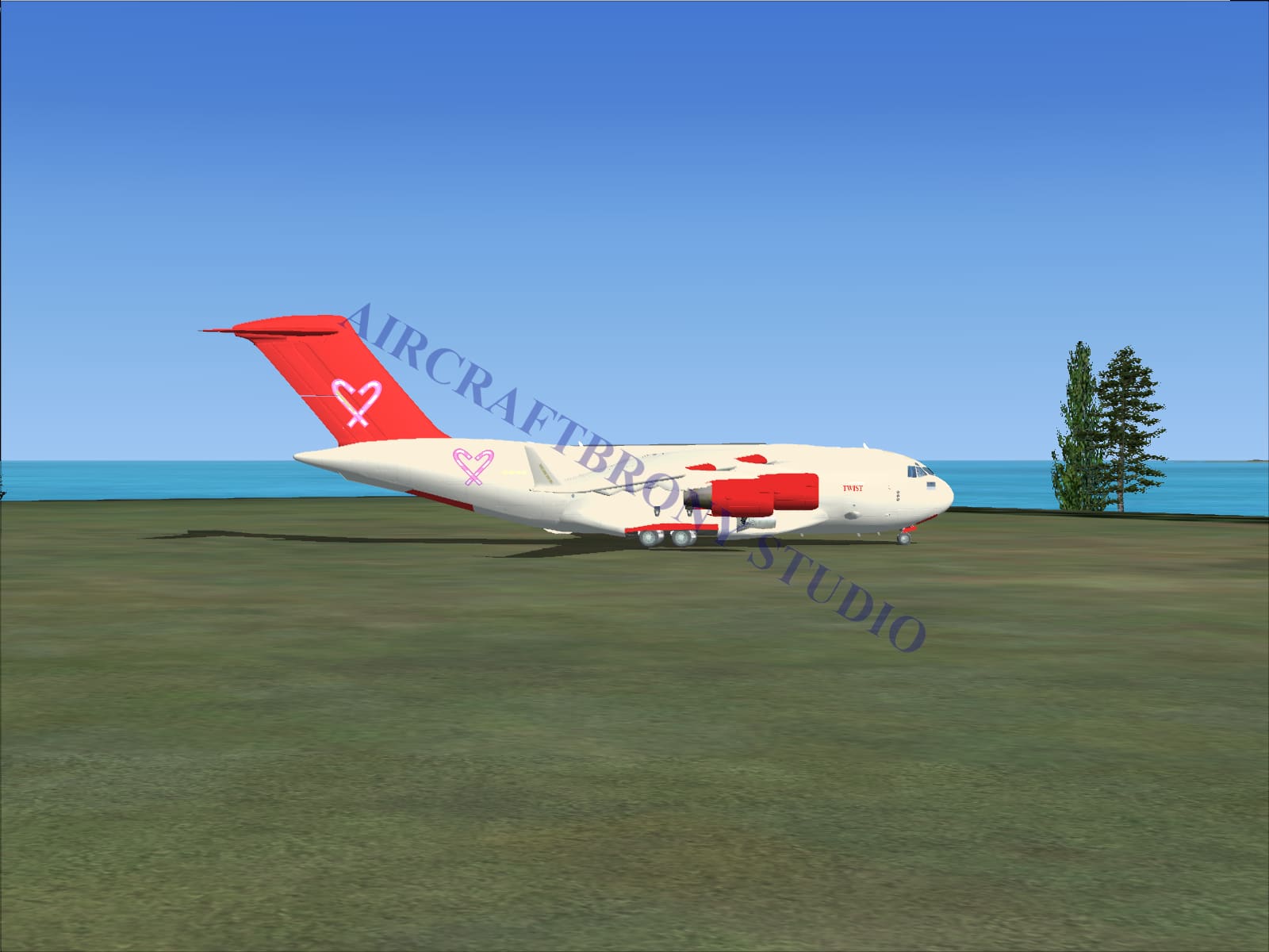 Twist Boeing C-17 (Digital Image) Digital Image