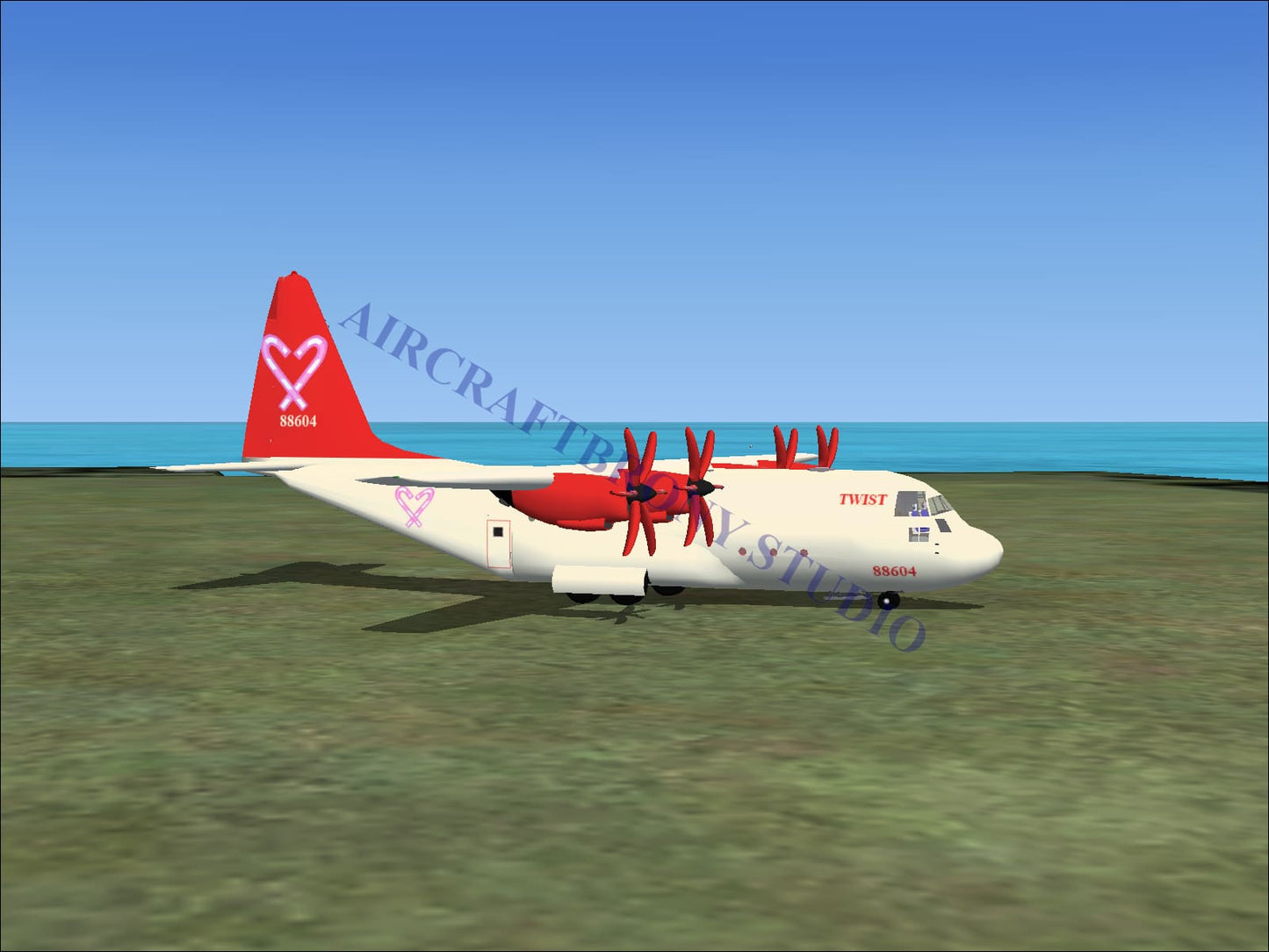 Twist Lockheed C-130 (Digital Image) Digital Image