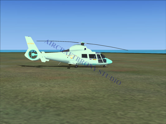 Vapor Trail Aerospatiale HH65 Dolphin (Digital Image) Digital Image