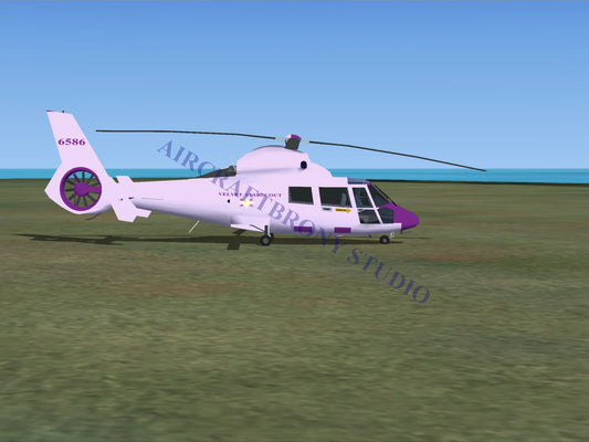 Velvet Starscout Aerospatiale HH65 Dolphin (Digital Image) Digital Image