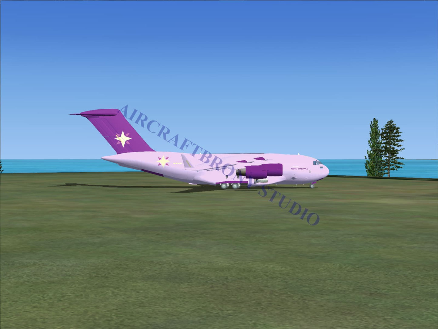 Velvet Starscout Boeing C-17 (Digital Image) Digital Image