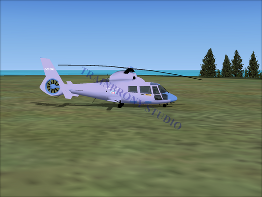 Wind Sprint Aerospatiale HH65 Dolphin (Digital Image) Digital Image