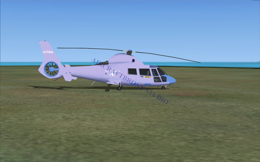 Wind Sprint Aerospatiale HH65 Dolphin (Digital Image) Digital Image