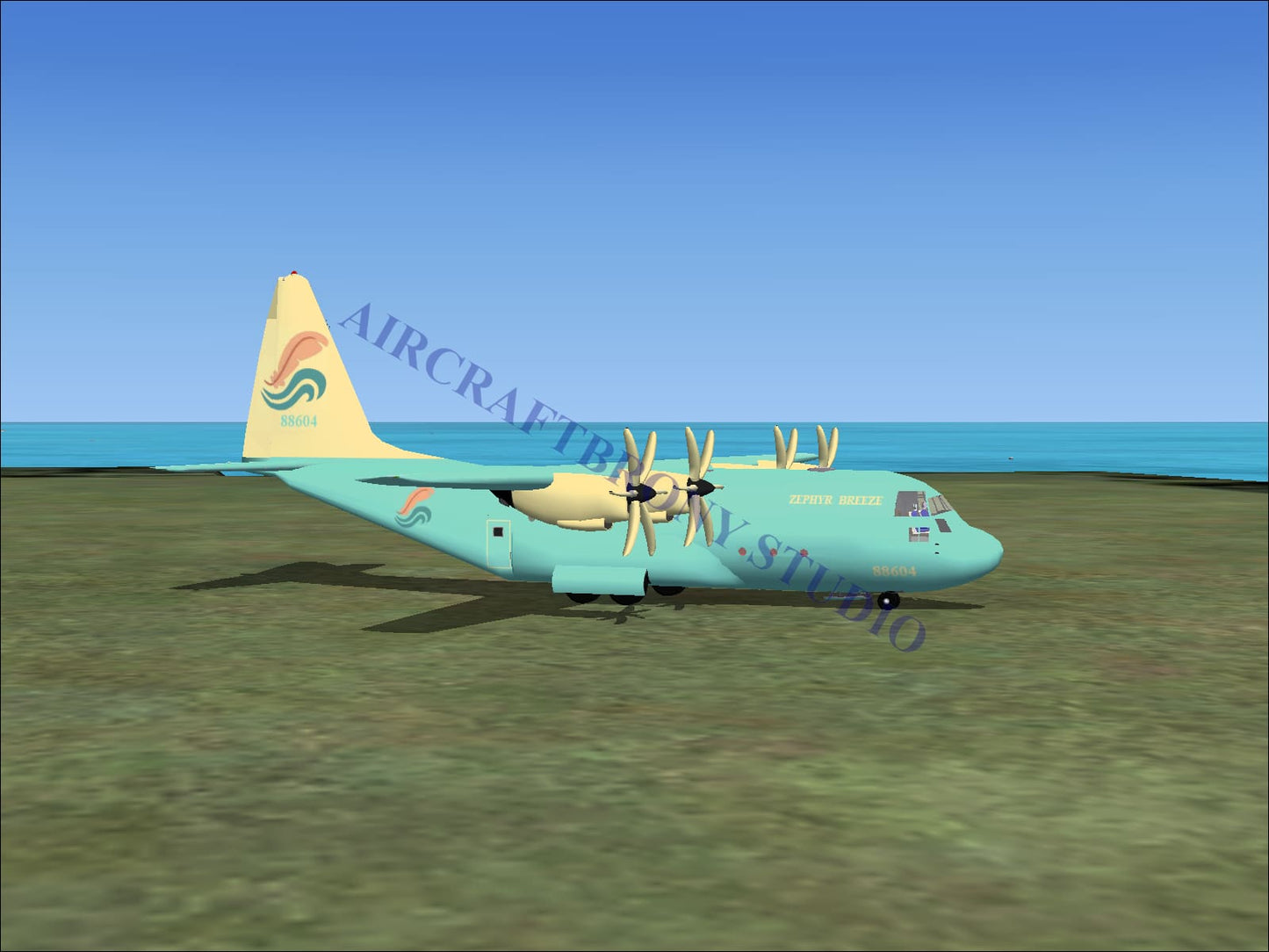 Zephyr Breeze Lockheed C-130 (Digital Image) Digital Image